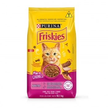 FRISKIES MIX CARNE ADULTO 10,1KG BR