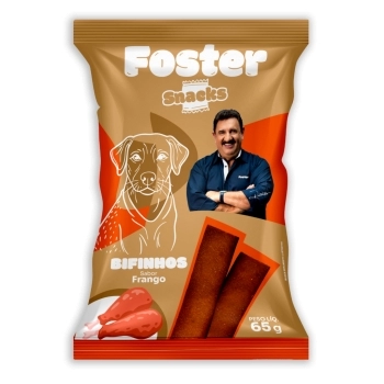 FOSTER SNACK FOSTER CAO FRANGO CX C/ 20 UN X 65 GR