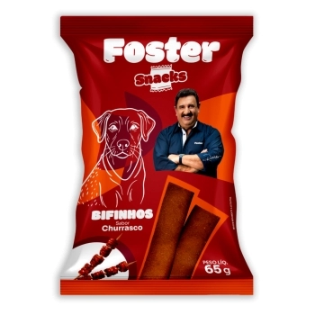 FOSTER SNACK CHURRASCO CX C/ 20 UN X 65 GR
