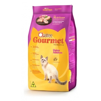QUATREE GOURMET GATOS ADULTOS MIX DE CARNES 20KG