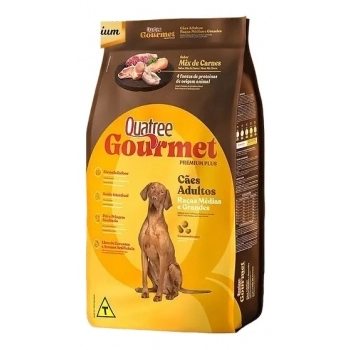 QUATREE GOURMET ADULTOS RMG SEM CORANTES 15KG