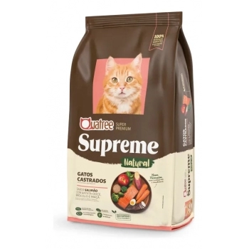 QUATREE SUPREME GATOS CASTRADOS SALMAO 10,1KG