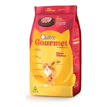 QUATREE GOURMET GATOS ADULTOS CARNE 10,1KG