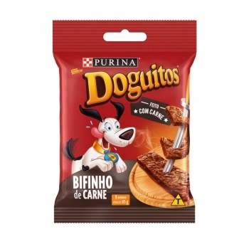 DOGUITOS BIFINHO CARNE 20X65G BR