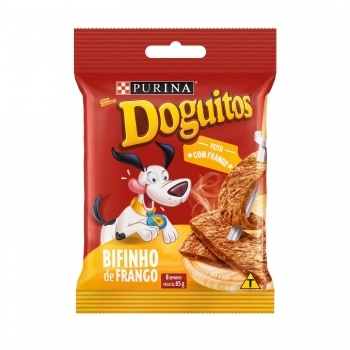 DOGUITOS BIFINHO FRANGO 20X65G BR