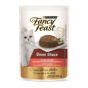 FANCY FEAST DEMI GLACE CARNE 15X85G BR