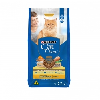 CAT CHOW PS CASTRADOS FRANGO 5X2,7KG BR
