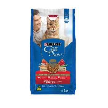 CAT CHOW PS ADULTOS CARNE 10X1KG N2 BR