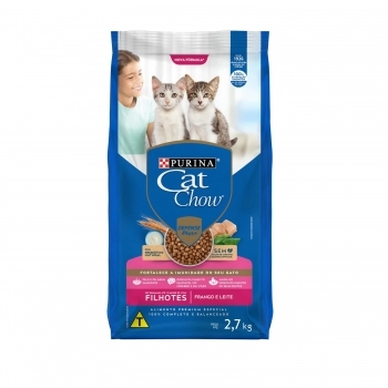 CAT CHOW PS FILHOTES FRANGO 5X2,7KG BR