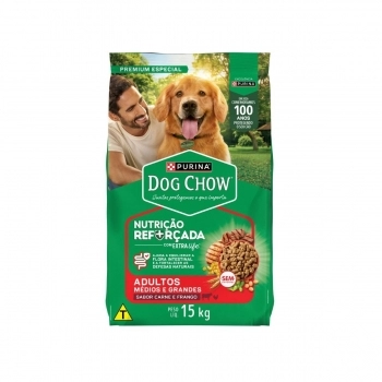 DOG CHOW XL FE ADLT MED GDE CAR/FRG/ARZ 15KG BR