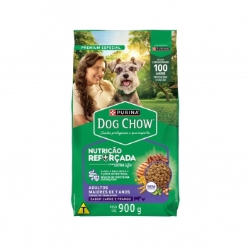 DOG CHOW EXTRALIFE 7+ CARFRGARZ 8X900G BR
