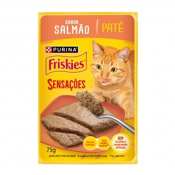 FRISKIES PATÊ SALMÃO 15X75GBR
