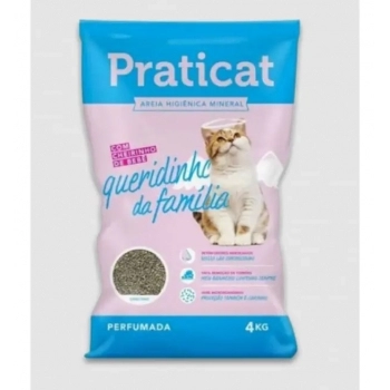 AREIA HIG P GATO PRATICAT QUERIDINHO FAMILIA 6X4KG