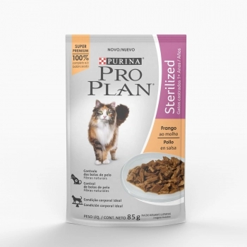 PRO PLAN GATOS ESTERILIZADO FRANGO 15X85GBR