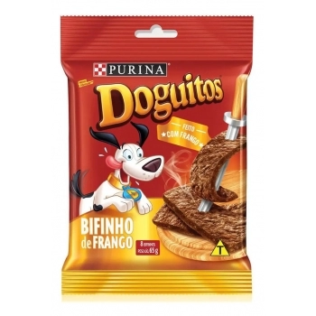 DOGUITOS BIFINHO FRANGO 20X65G BR