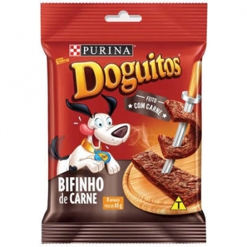 DOGUITOS BIFINHO CARNE 20X65G BR