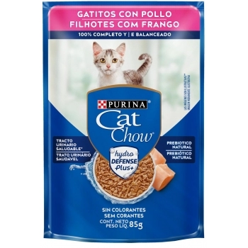 CAT CHOW FILHOTES FRANGO AO MOLHO 15X85G N1 XI