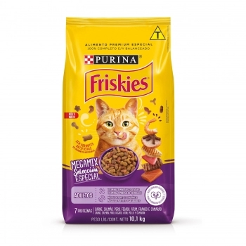 FRISKIES MEGAMIX ADULTO 10,1KG BR